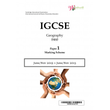 CIE Geography 0460 | Paper 1